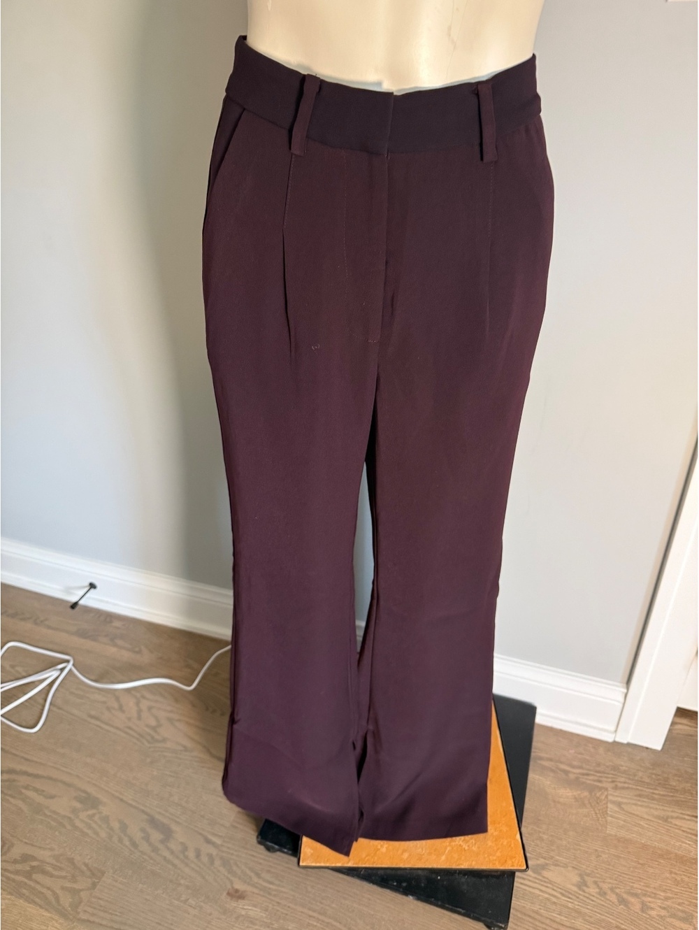 Petal & Pup Women's Dress Pants Size XS Burgundy